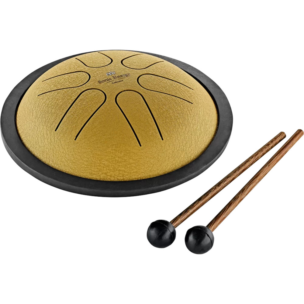 MEINL Sonic Energy Mini Tobă cu Limbă din Oțel – 3 variante – 15 cm Culoare: Auriu