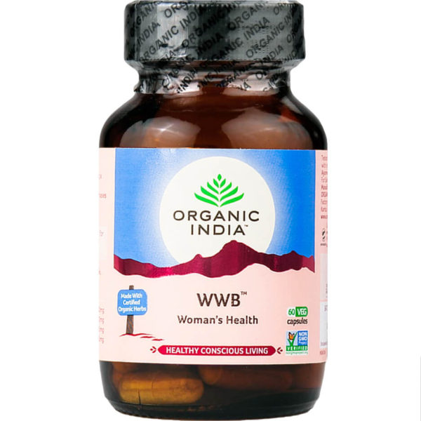 Capsule Organic India pentru sănătatea femeilor, 60 buc., echilibru hormonal