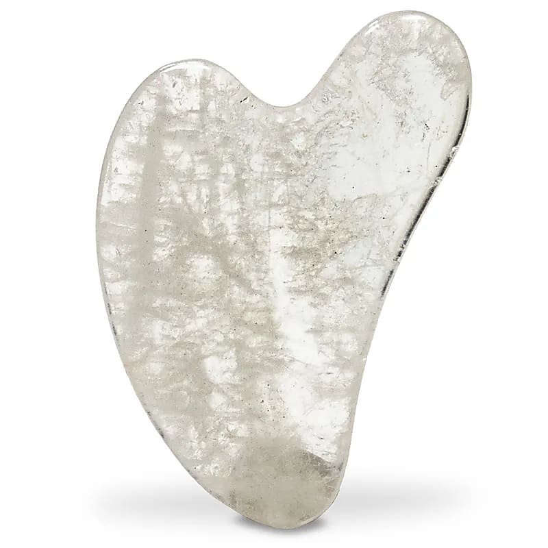 Phoenix Import Piatră de masaj Gua Sha Phoenix 8 cm - pietre semiprețioase Material: Cuart