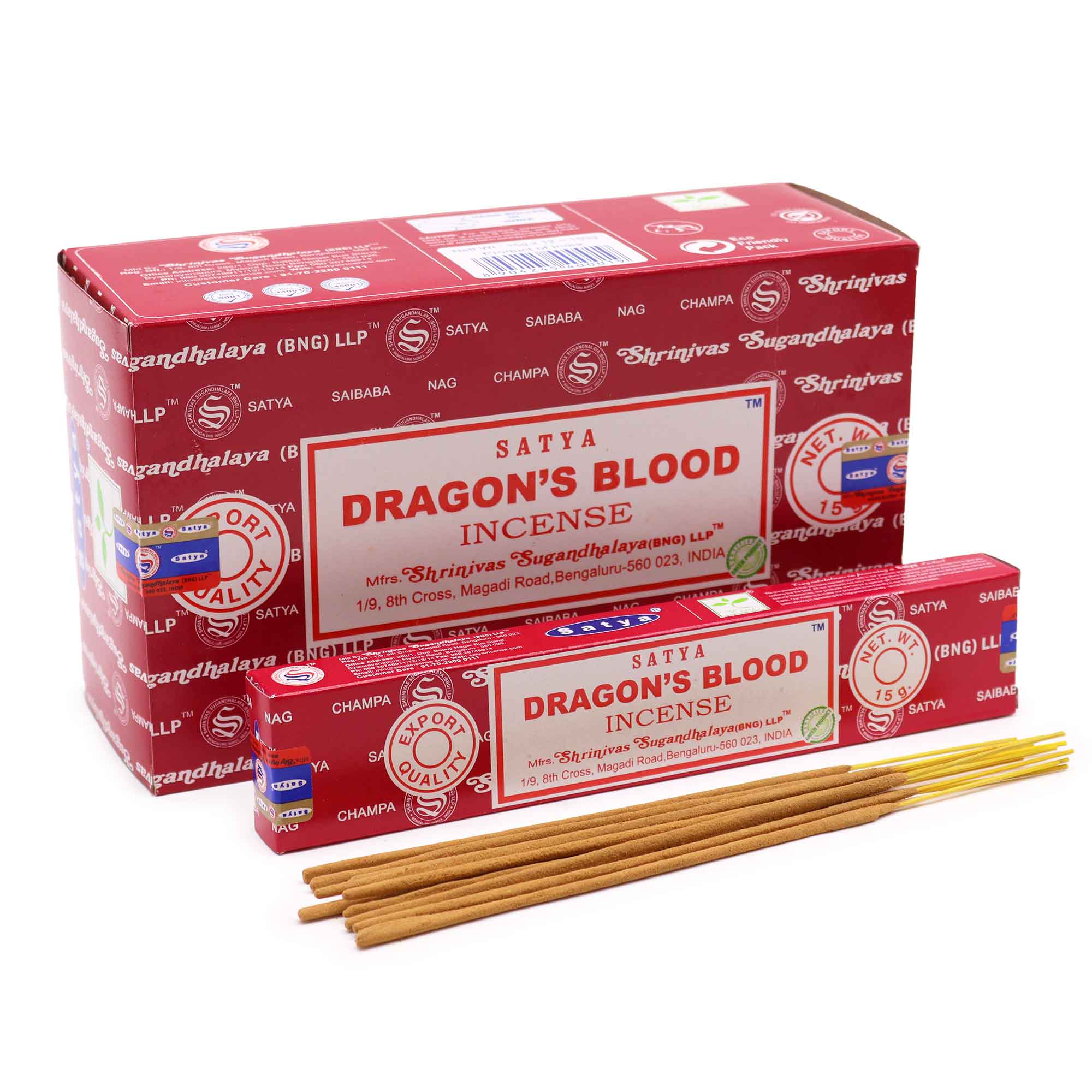 Ancient Wisdom Bețișoare parfumate AWG Satya Dragons Blood 15g