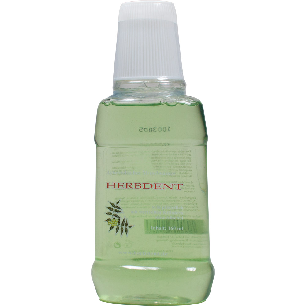 Sat Nam Apă de gură ayurvedică Herbdent pentru menținerea sănătății orale 160 ml