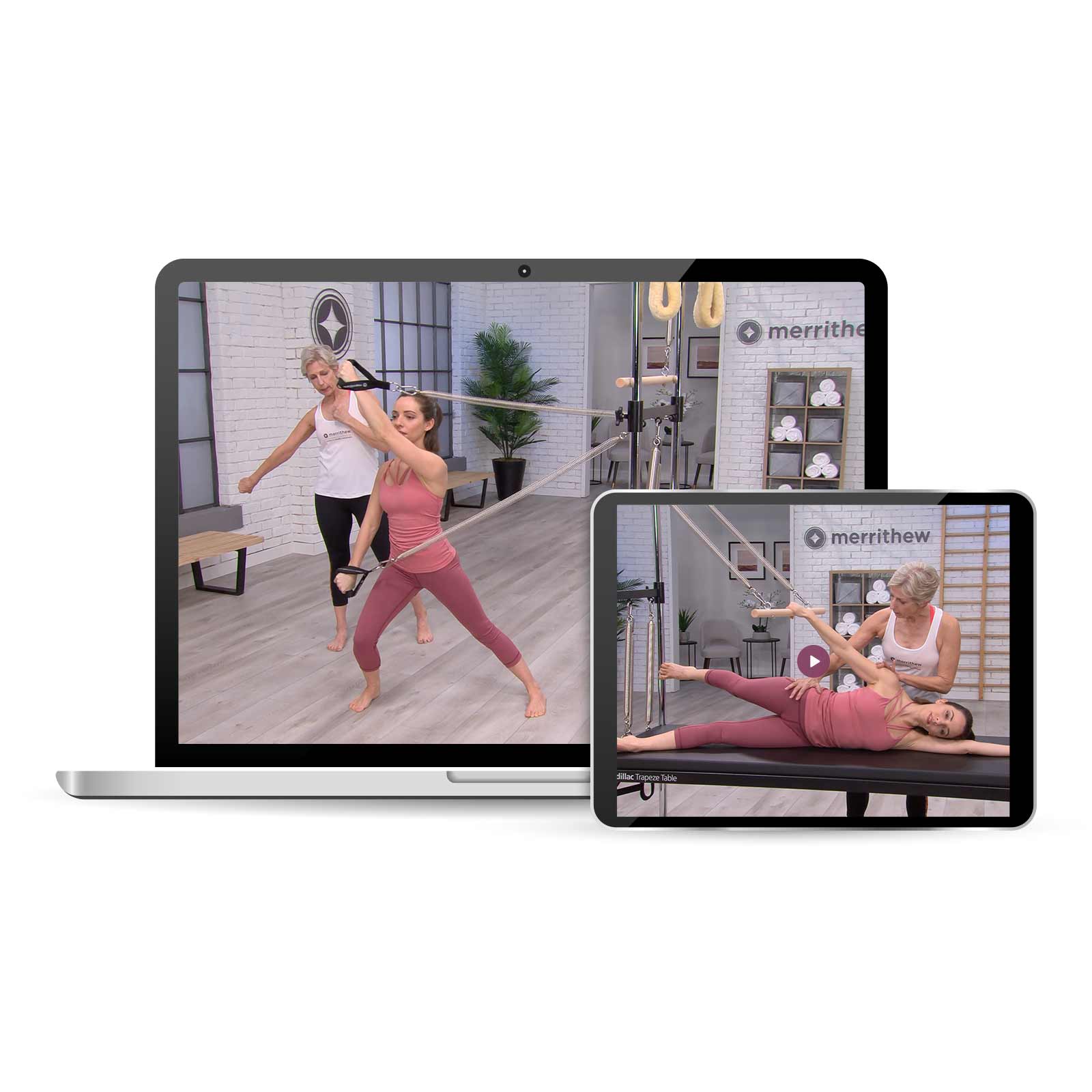 Merrithew® Pilates Videoclipuri instructive Merrithew STOTT PILATES® Versiun: Cadillac Intermediate DS30301