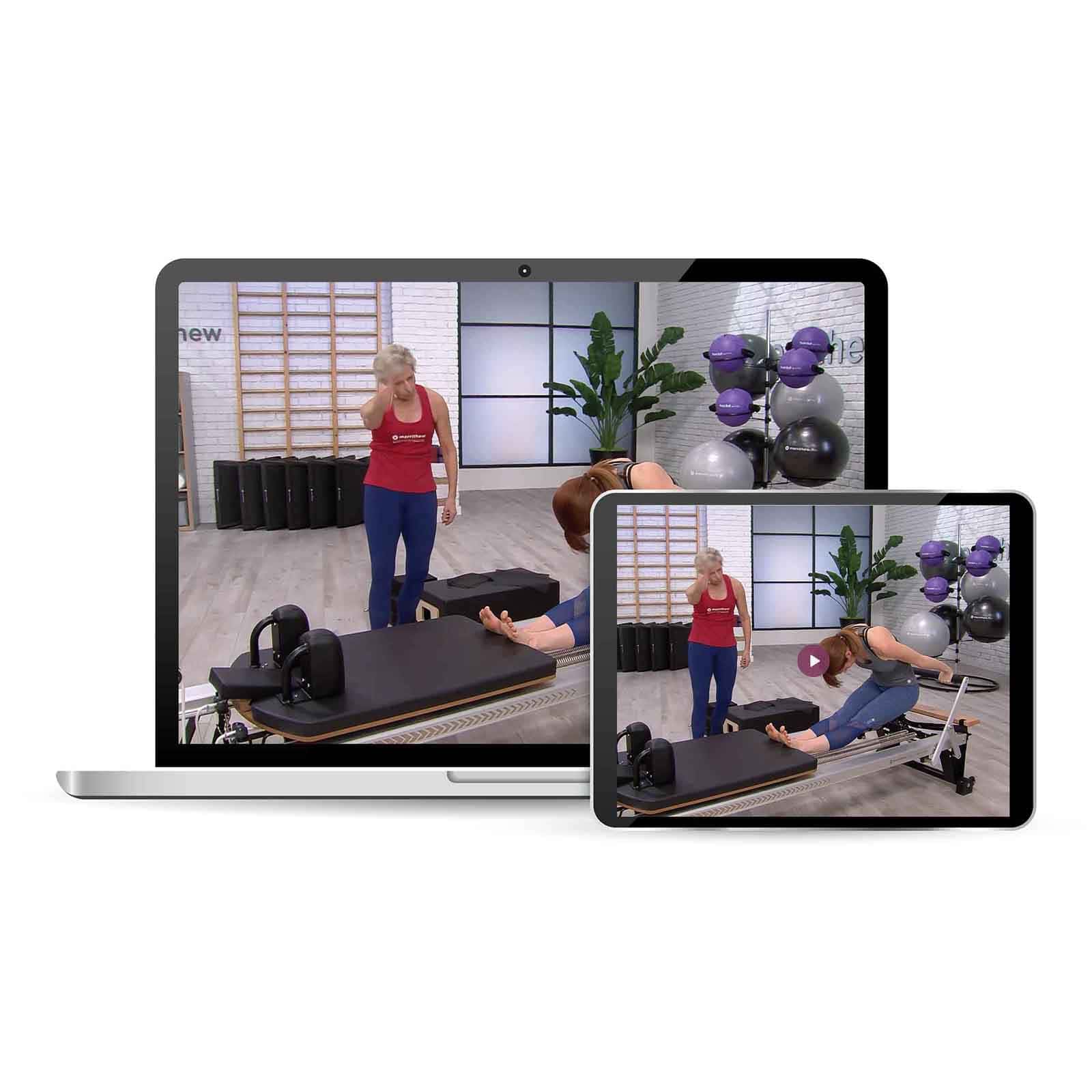 Merrithew® Pilates Videoclipuri instructive Merrithew STOTT PILATES® Versiun: Reformer Advanced DS30230