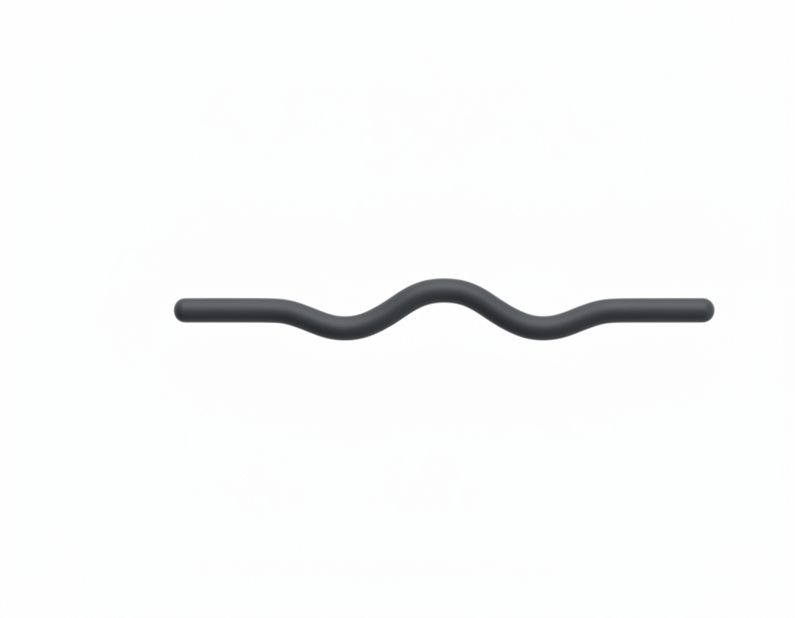Bară Flexity – bară cu gantere din silicon pentru antrenament funcțional, 6,8 kg Culoare: Black - NO LOGO