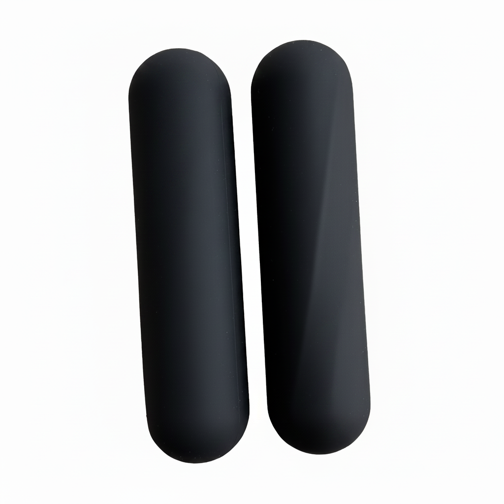 Flexity Dumbbell Duo – gantere ergonomice din silicon pentru pilates și antrenament funcțional, 1,5 kg Culoare: Black - NO LOGO