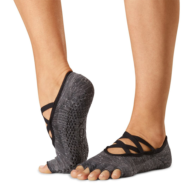Șosete antiderapante Toesox Halftoe Elle Tec (Perform) Mărime: S 36-38