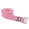 910sp pink yoga meditation pilates Yogagurt asana belt schniebeschnalle gerollt
