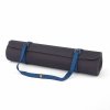 915pb yoga yogamatten tragegurt gemustert peace blau liegend
