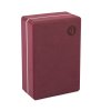 Bodhi Asana brick XL penový joga blok 23 x 15 x 9 cm (Farba Dark Red)