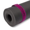 906au yoga meditation pilates yogamatten klettband bodhi aubergine matte