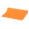 yrao yoga meditation pilates yogamatte rishikesh premium 60 orange halb gerollt
