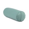 Bodhi Yoga Bolster valec na jogu ECO špalda 100% organická bavlna 65 x 22 cm (Farba Baklažánová)