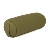 Bodhi Yoga Bolster valec na jogu ECO špalda 100% organická bavlna 65 x 22 cm (Farba Baklažánová)