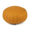 Bodhi Meditačný vankúš ZAFU ECO Basic náplň špalda 38,5 cm x 20,5 (Farba Baklažánová)