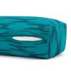 407bg yoga ethno collection salamba yogabolster blau gruen closeup