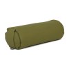 Bodhi Yoga MINI Bolster valec Neckroll ECO 100% organická bavlna 38 x 14 cm (Farba Baklažánová)