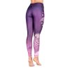 l1002x niyama yoga leggings puprle blossom back