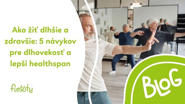 Ako žiť dlhšie a zdravšie: 5 návykov pre dlhovekosť a lepší healthspan