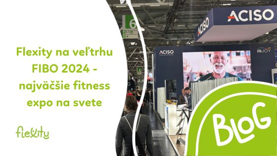 Flexity na veľtrhu FIBO 2024 - najväčšie fitness expo na svete