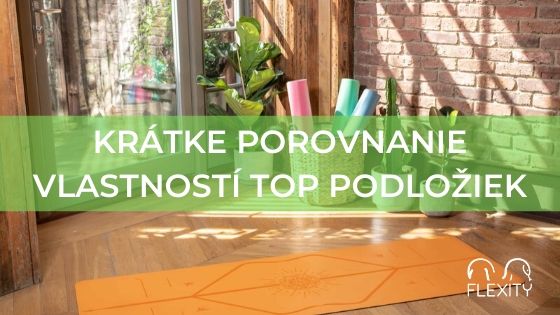 Rýchle porovnanie najpredávanejších podložiek na cvičenie jogy