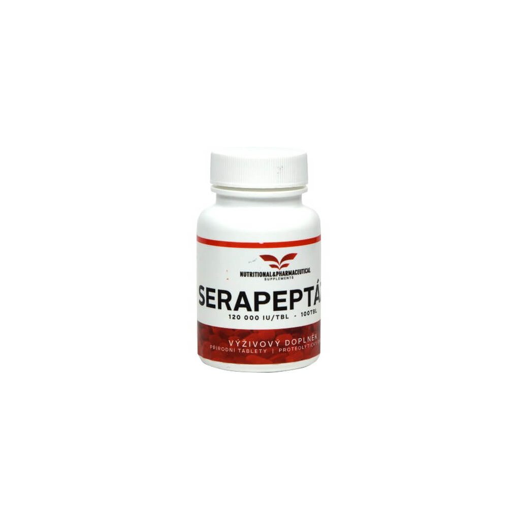 Serapeptáza Nutritional pharmaceutical supplements