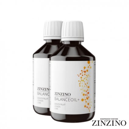 BALÍK - 2x Zinzino Balance olej 300ml Grapefruit - Citrón - Limetka