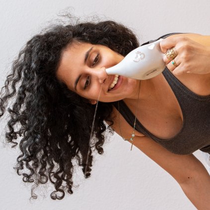 Bodhi Neti Pot Konvička OM na výplach nosa 250 ml - nosná sprcha