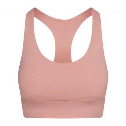 bodhi niyama essentials ella racerback bra sportova podprsenka broskynova