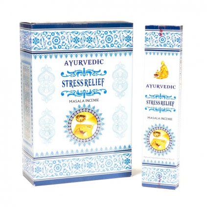 Flexity Ayurvedic Stress Relief Masala vonné tyčinky 15 g