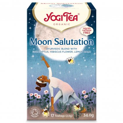 yogi tea moon salutation pozdrav mesiacu ajurvedsky bylinny caj 17 x 2 g