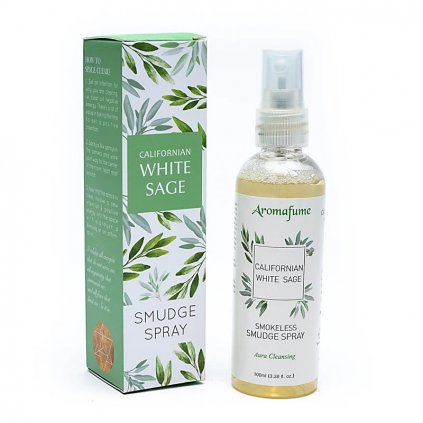 Aromafume Smudge aroma osviežovač vzduchu sprej Biela šalvia 100 ml