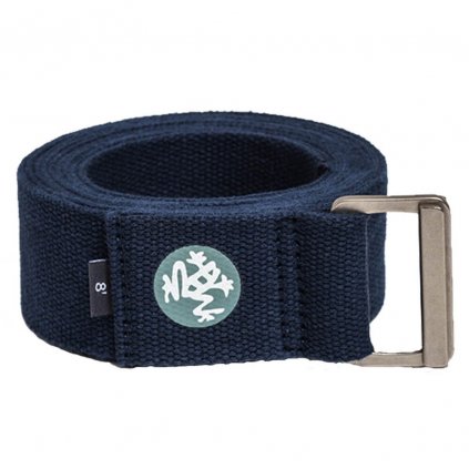 kase 1754 manduka align yoga strap 8ft midnight blue 1509797291