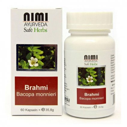 nimi ayurveda brahmi extract 60 kapsul 35 8 g