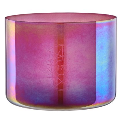 MEINL Sonic Energy 8 Essence Solfeggio Crystal Singing Bowl 174 Hz Brandy Rose ESOLCSB174 ecf9fb6