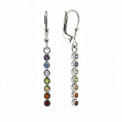 ec101 silber ohrhaenger chakren steine 2