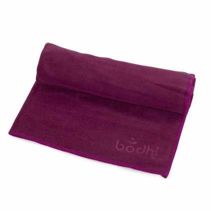 2552 1 bodhi joga uterak na ruky no sweat 68 x 40 cm baklazanova