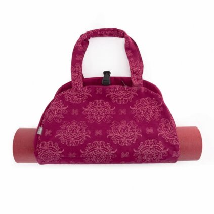 544ml yoga maharaja collection yogatasche namaste bag lotus berry liegend