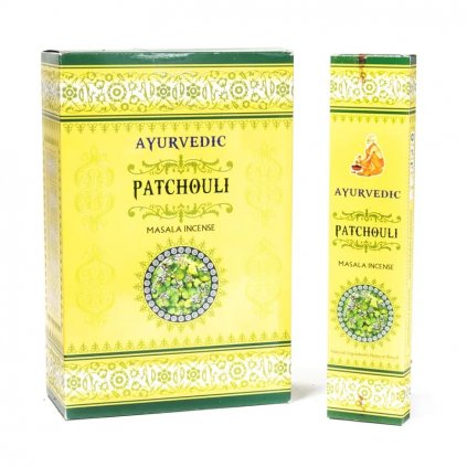7109 flexity ayurvedic patchouli masala vonne tycinky 15 g