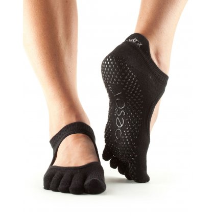 Objedajte si Toesox Fulltoe Bellarina Grip protišmkové ponožky (čierne) za 14,49 Dovoz od 75 EUR zdarma, doručenie do 2 dní, 98% spokojnosť, 100 dní na vrátenie. 1128/M 1