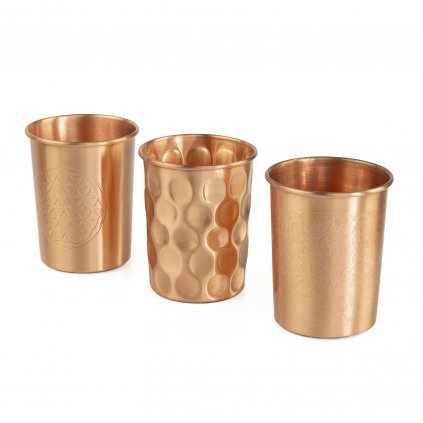 Bodhi medený pohár 250 ml - 2 kusy v balení