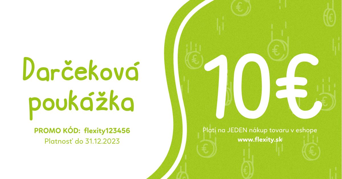 Flexity Darčeková poukážka 10 EUR