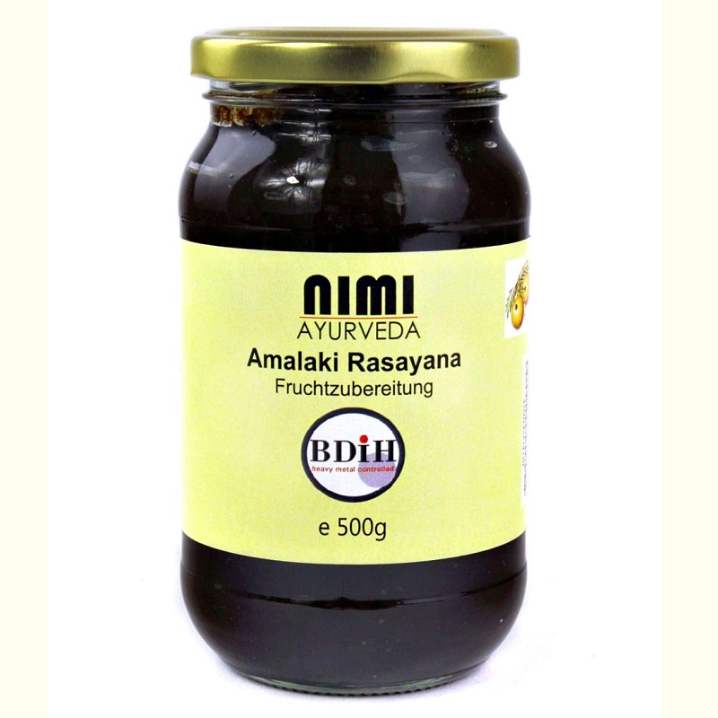 Nimi Ayurveda Rasayana Amalaki (BDiH) bylinkové pyré s ovocím amla 500 g