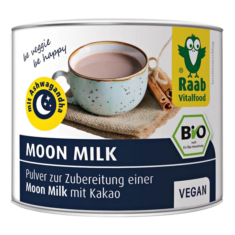 Raab Vitalfood Bio prášok na prípravu nápoja Moon Milk 70 g