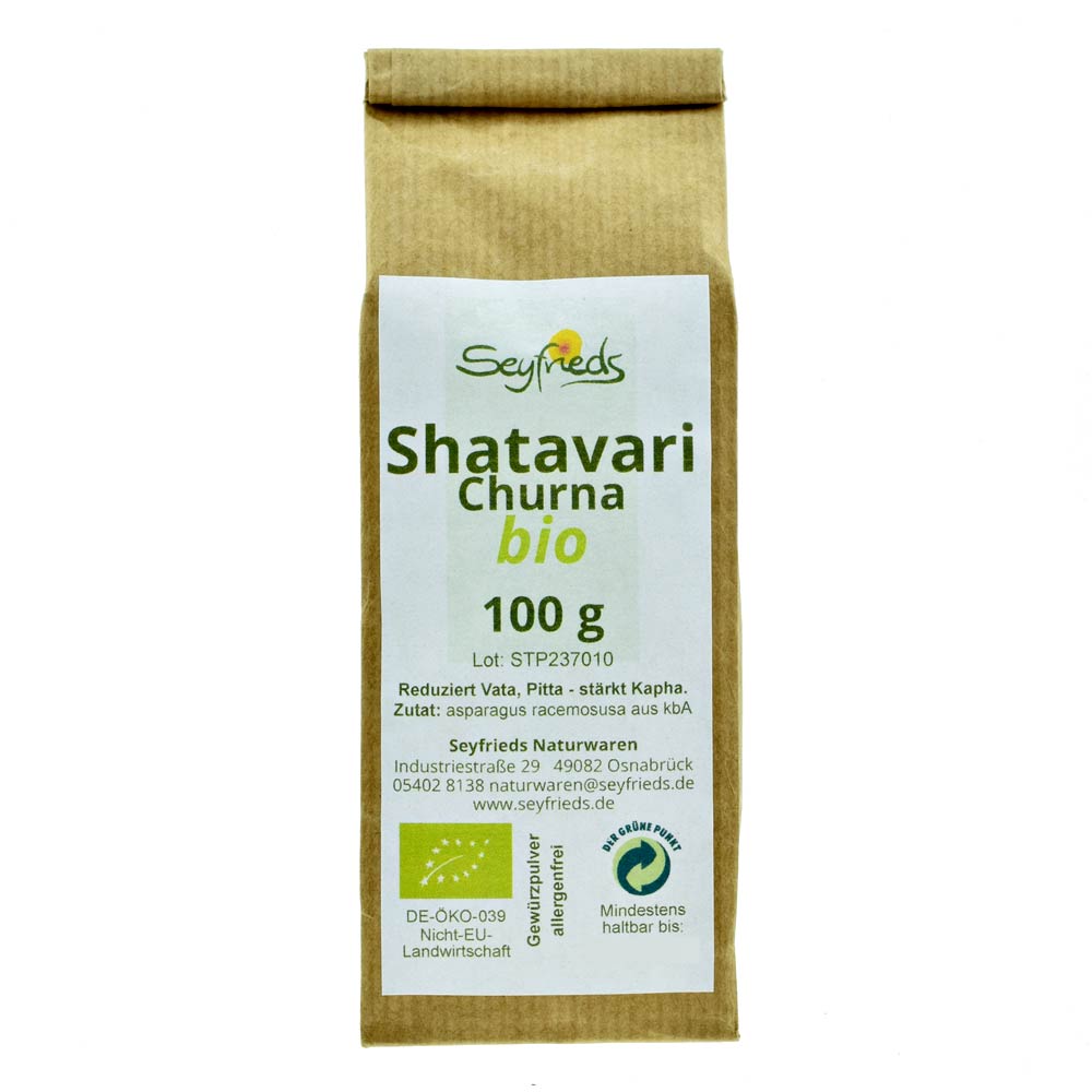 Seyfrieds Shatavari Churna organický prášok 100 g, BIO