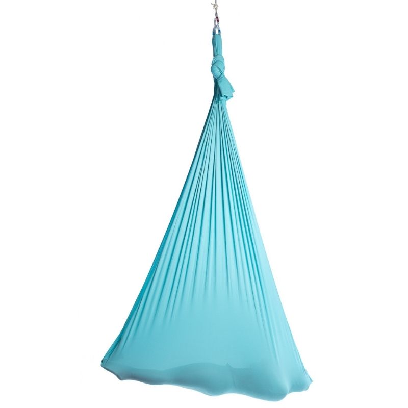 Aerialsilks Aerial Yoga Natura Yoga Hammock set sieť na Fly jogu a Aerial jogu - 5 m Farba: Tyrkysová