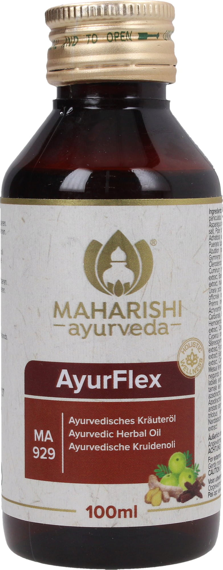 Maharishi Ayurveda Ayur Flex masážny olej pri nerovnováhe Vata 100 ml