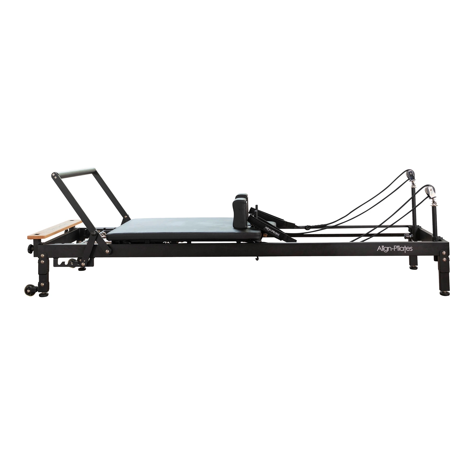 Align Pilates R8-Pro Pilates Reformer 8 wheels Typ: Čierny + nohy