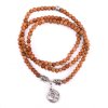 bodhi mala dlhy dreveny naramok symbol om 2
