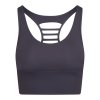 bodhi niyama essentials kaia sports bra sportova podprsenka siva