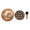 ks35 spa und wellness klangschale 35cm inklusive unterlage holzknoeppel above